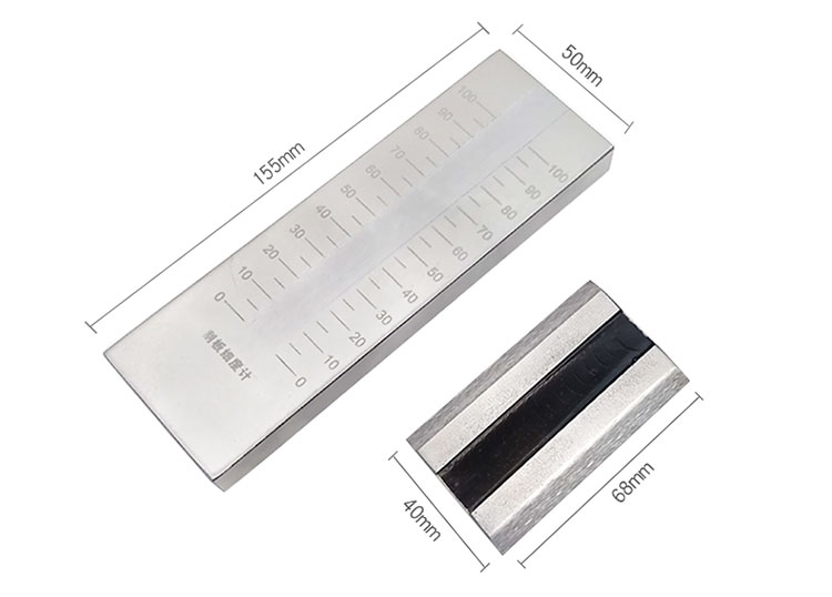 Lithium Battery Slurry Scraper Fineness Meter 