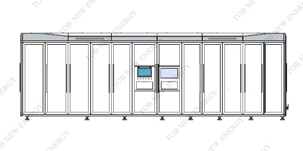 Máquina de muescas de electrodos de batería