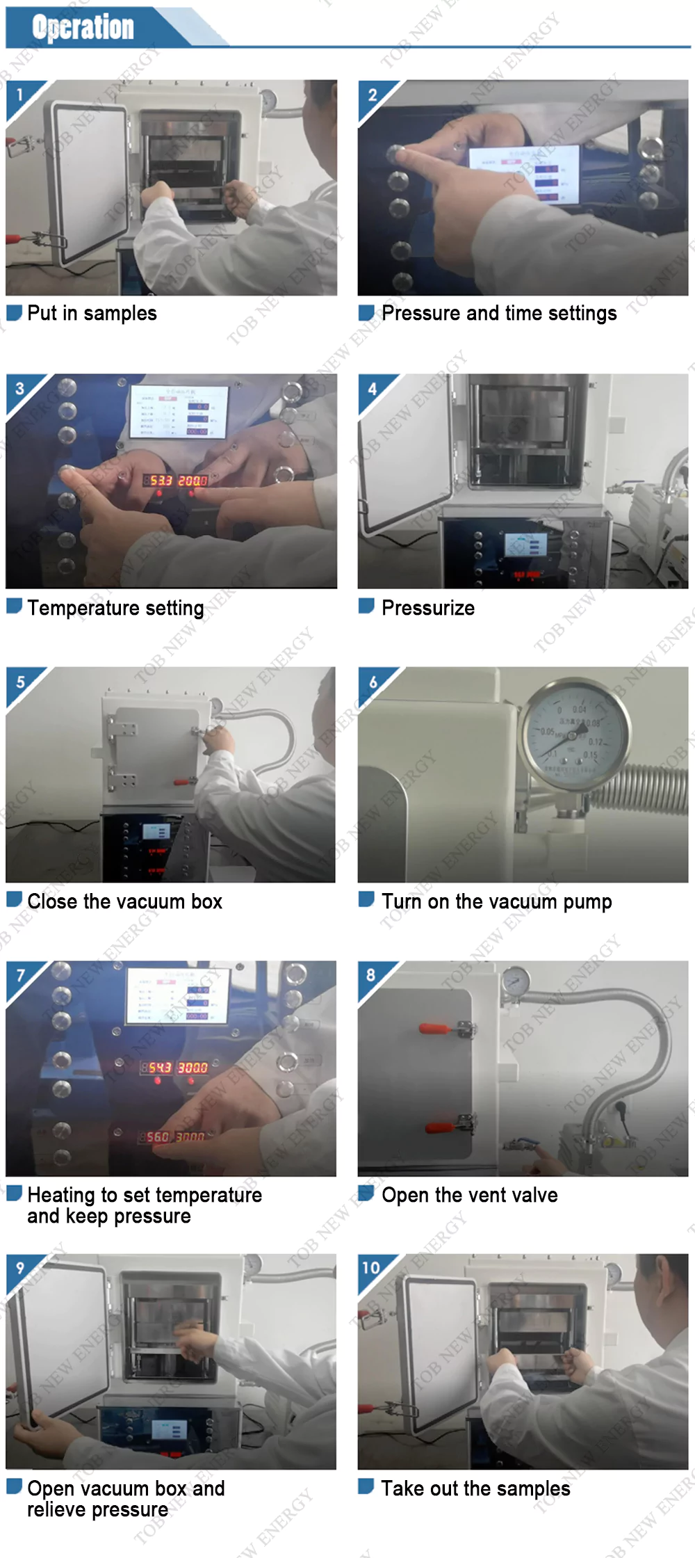 Máquina eléctrica de prensado de tabletas de calor al vacío