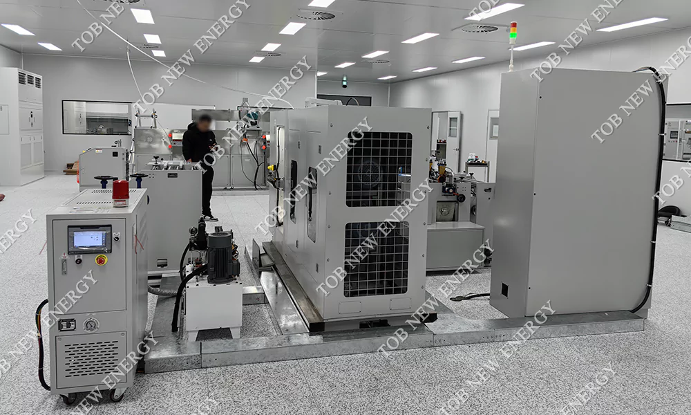 Battery Electrode Calendering Machine