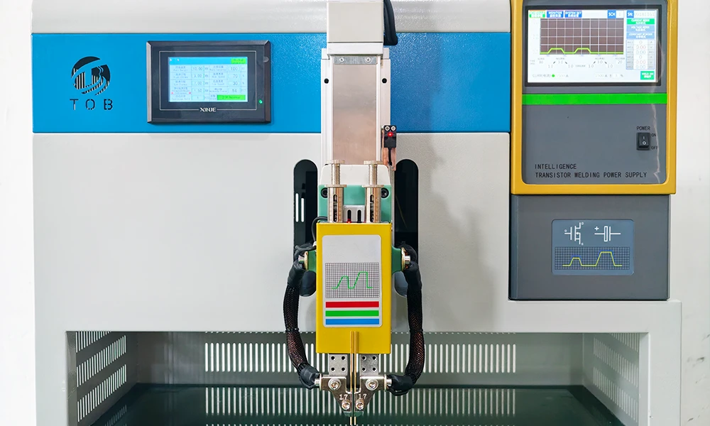 TOB-550D-10000A Electric Intelligent Transistor Series Resistance Spot Welder with DSP Control
