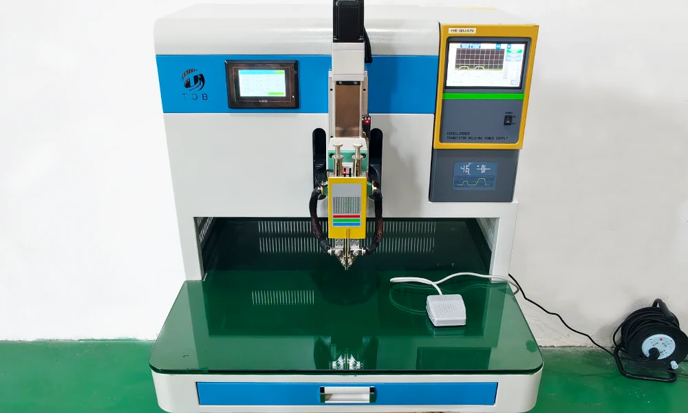 TOB-550D-10000A Electric Intelligent Transistor Series Resistance Spot Welder with DSP Control