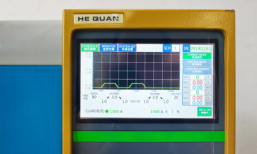TOB-550D-10000A Electric Intelligent Transistor Series Resistance Spot Welder with DSP Control TOB-550D-10000A Electric Intelligent Transistor Series Resistance Spot Welder with DSP Control