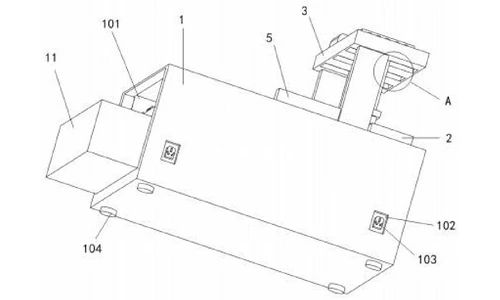 CN215432708U Figure 2 - second perspective view of the machine