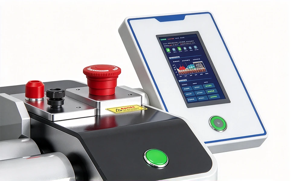Drive, Control and Interface of TOB-SG-65ZP Precision Ceramic Three-Roll Mill