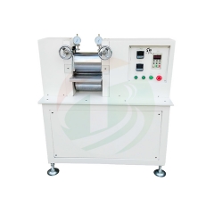 fabricante líder de china Máquina de prensado en caliente de rollo de 150 * 200 mm para electrodo de batería