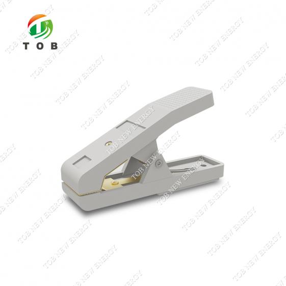 pinza de prueba de células de monedas