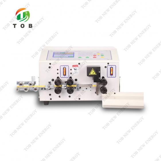 Máquina peladora de arneses de cables