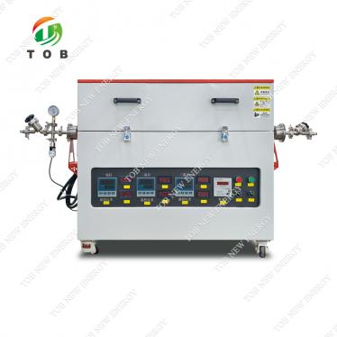 Horno tubular de tres zonas