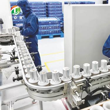 Línea de producción de baterías sin lengüeta 21700
