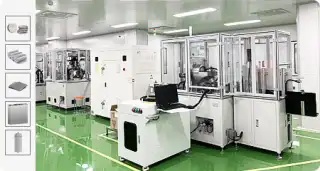 línea de producción de batería
