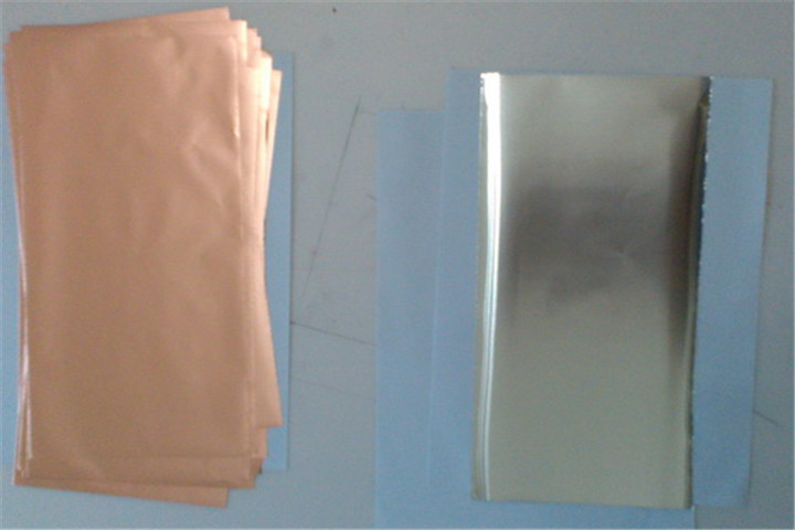 papel de aluminio de tamaño personalizado y papel de cobre enviado a malasia