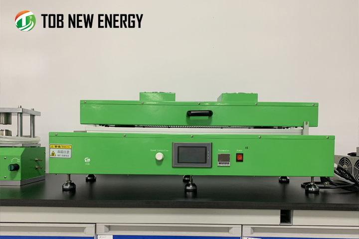 máquina de recubrimiento de baterías de laboratorio para nuestro cliente de EE. UU.