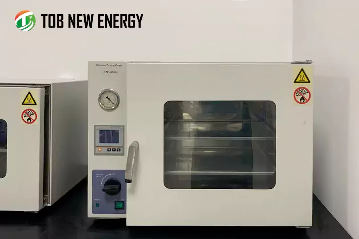 horno de laboratorio de vacío para la investigación de baterías de litio