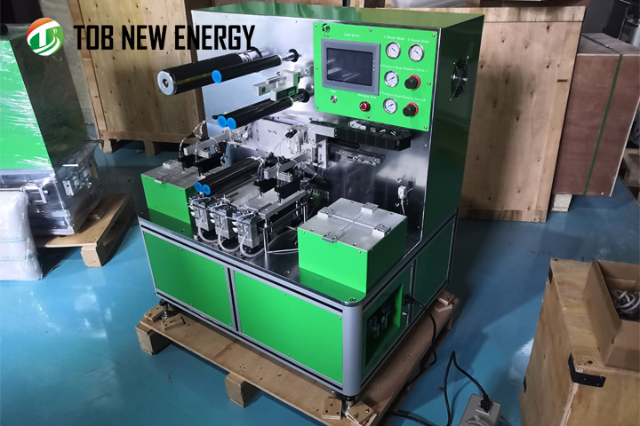  TOB nueva energía nuevo diseño Semi-automático máquina apiladora de baterías