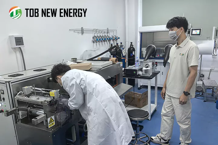 Instalación de equipos de laboratorio de células en bolsa