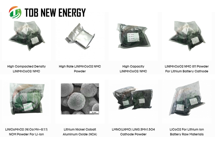 Requisito de materiales de cátodo de batería de litio